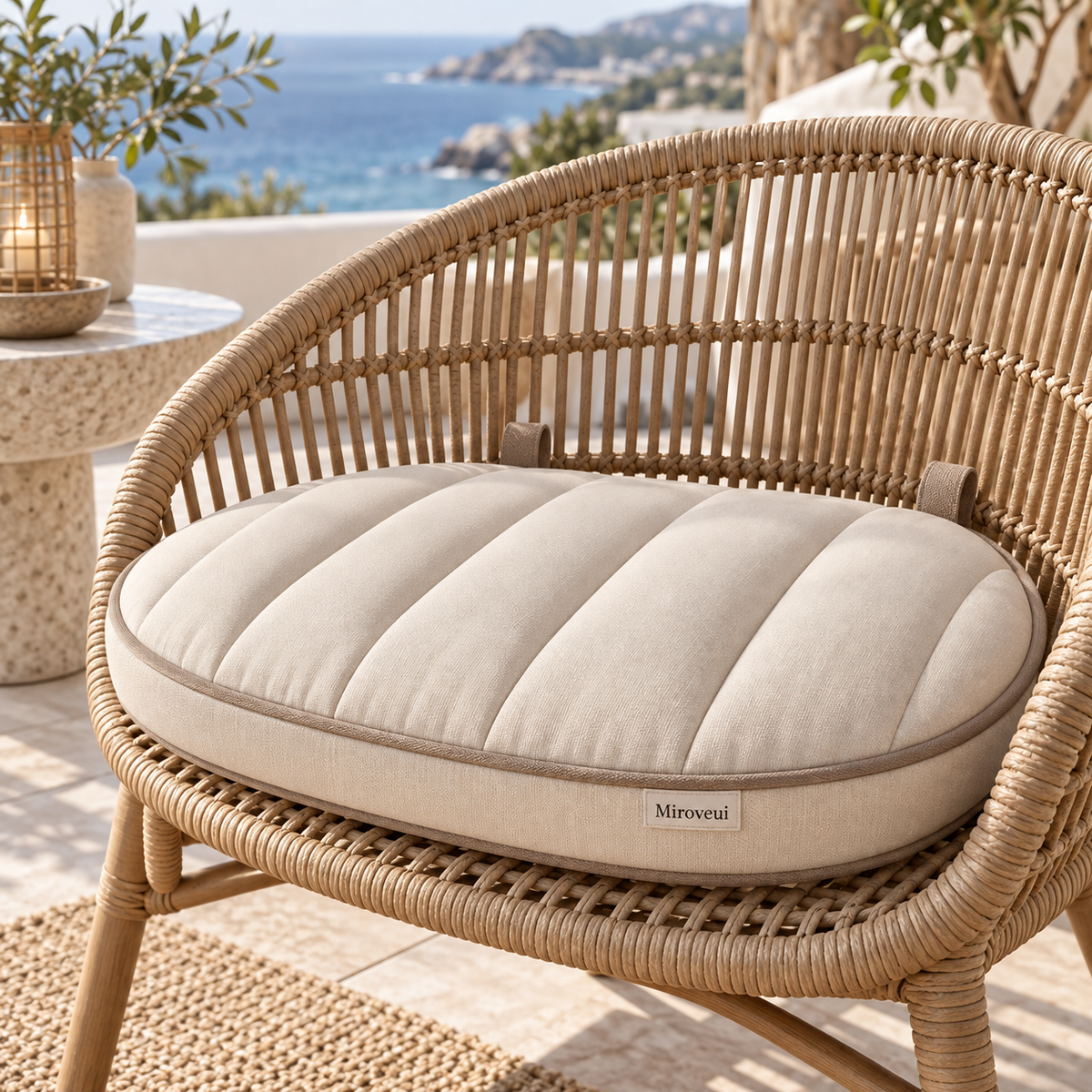 Geometric Garden Lounge Cushion