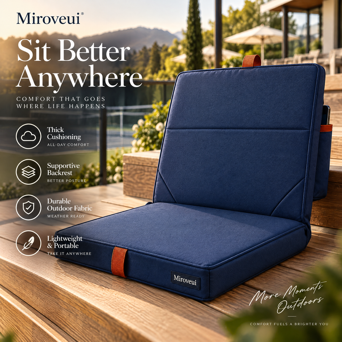 Urban Balcony Chair Cushion