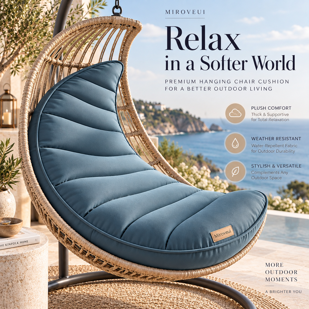 Shell Shape Patio Cushion