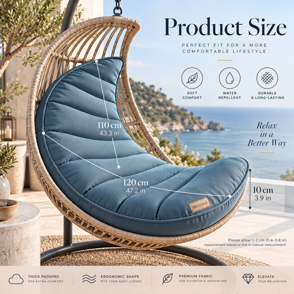 Shell Shape Patio Cushion